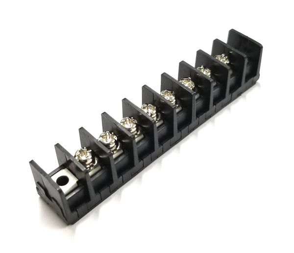 ML-40-S3EXF-8P, Sato Parts 8 Position Screw Terminal Barrier Block ~ 10A @ 250V