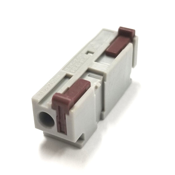 ML-7000-BR, Sato Parts BROWN Button Single Side Stackable Terminal Block