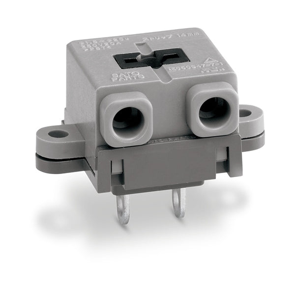 Sato Parts # ML-850-HAX 2 Position 20A @ 250V Screwless Terminal Block