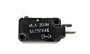Mulon MLA-200M, SPST-NO OFF-(ON) Pin Plunger micro switch 5A @ 250V AC