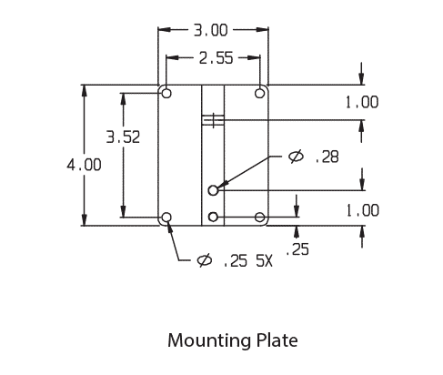 MM-015-BT MultiMount 20lb Rated Indoor Speaker Wall Mounts (Sold as a Pair)