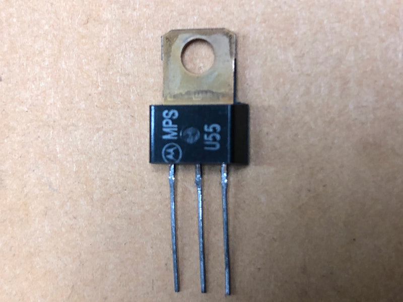 Motorola MPSU55 2A @ 60V PNP Silicon High Voltage Transistor ~ TO-202N (189)