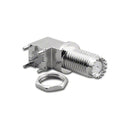MU-7279, Pan Pacific Mini UHF Female Right Angle PCB Mount Jack