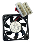 MW-5210L12C-4PIN, T&T 50mm x 10mm 12V DC Cooling Fan with 4Pin PC Power Cable