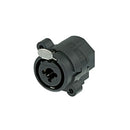 Neutrik NCJ6FI-S, Combined Hybrid 3-Pin XLR Receptacle and 1/4" TRS Phone Jack