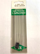 NTE NEVH2.2M250AB, 2.2uF @ 250V High Voltage Radial Electrolytic Capacitor