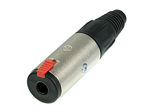 NJ3FC6, Neutrik Locking 1/4: Phone Plug, In-Line