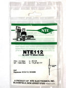 NTE112 Silicon Schottky Diode, UHF Mixer & Ultra-fast Switch ~ DO-35 (ECG112)