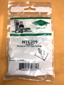 NTE209, 2 Pin Transistor Socket for TO-3 Package ~ (ECG209) 2 Pack