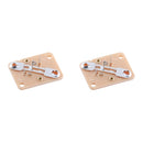 NTE209, 2 Pin Transistor Socket for TO-3 Package ~ (ECG209) 2 Pack