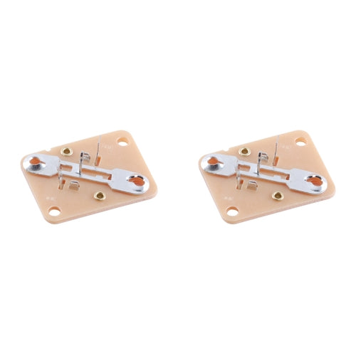 NTE209, 2 Pin Transistor Socket for TO-3 Package ~ (ECG209) 2 Pack