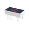 NTE3052, RED Seven Segment Display - Common Anode 0.3" Height Single Digit