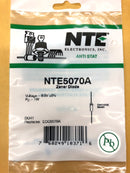 NTE5070A, 6.0V @ 1W Zener Diode 5% ~ DO-41 Axial Lead Case (ECG5070A)