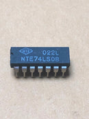 NTE74LS08, TTL Quad 2-lnput Positive AND Gate ~ 14 Pin DIP