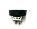 Cinch Jones P304RP, 4 Pin Male Round Recessed Plate Connector ~ 10A@250V AC