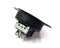 Cinch Jones P304RP, 4 Pin Male Round Recessed Plate Connector ~ 10A@250V AC