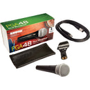 Shure PGA48-XLR - Cardioid Dynamic Vocal Microphone with 15' XLR Cable