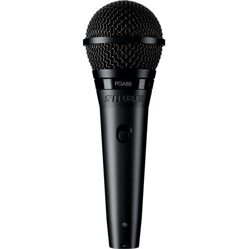 Shure PGA58-XLR - Cardioid Dynamic Vocal Microphone with 15' XLR Cable