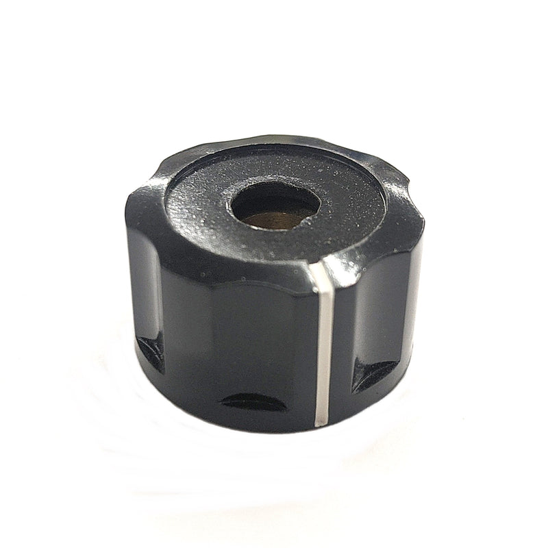 PKEC-9128B-1F, 1/4" Shaft, 0.864" Diameter Knob w/Indicator