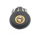 PKEC-9128B-1F, 1/4" Shaft, 0.864" Diameter Knob w/Indicator