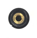 PKG40B1/8, Alcoknob 1/8" Shaft 0.437" Diameter Knob with w/ Indicator Line