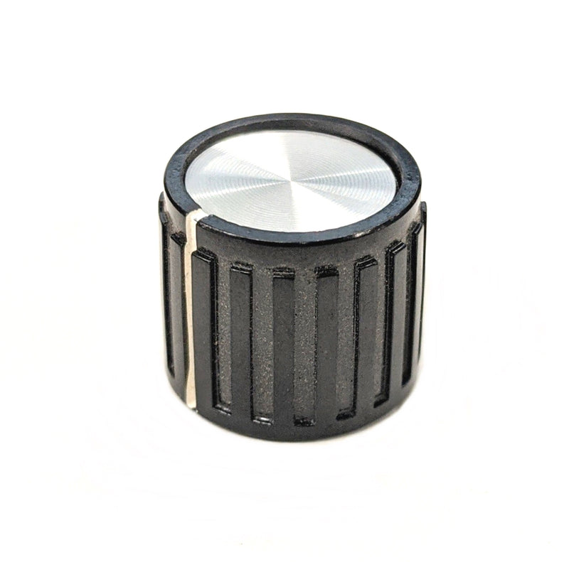 PKG60B1/8, Alcoknob 1/8" Shaft 0.660" Diameter Knob with w/ Indicator Line