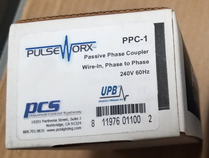 PulseWorx PPC-1, Passive Phase Coupler - Wire-in Phase to Phase