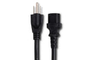 PWC-401.5, Hosa Power Cord, IEC C13 to NEMA 5-15P, 1.5 ft