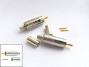 RCAP-C4F-2PK, Canare 3 Piece RCA Connectors for L-4CFB/LS-4CFB/V-4CFB ~ 2 PACK