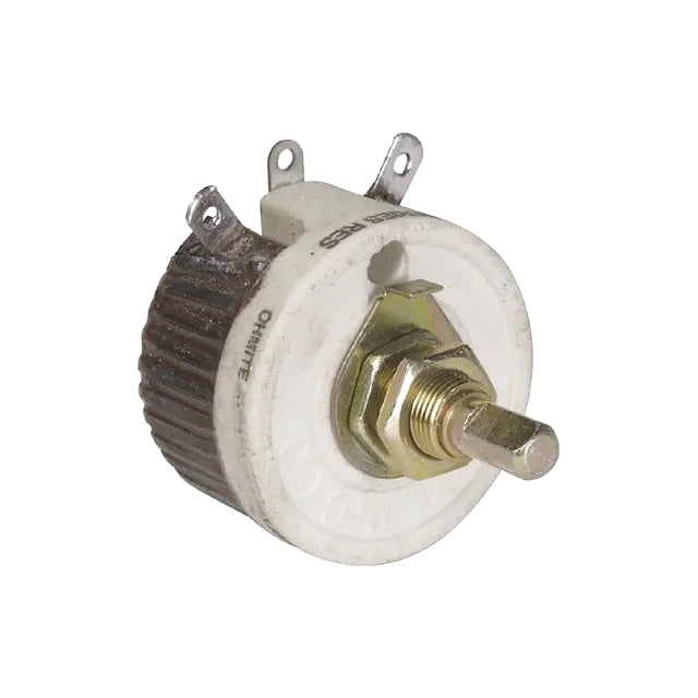 Rhéostat Ohmite RES350 350 Ohm 12.5W - Nouveau Stock Ancien (NOS), Arbre 1/8", Pour électronique