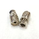 RFA-8172, Pan Pacific UHF Female Jack (SO239) to "F" Male Plug Adapter