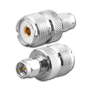 RFA-8182, Pan Pacific UHF Female Jack (SO239) to SMA Male Plug Adapter