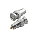 RFA-8394, Pan Pacific BNC Male Plug to RCA Male Plug Adapter