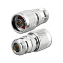 RFN-7654, Pan Pacific Type N Male Plug to N Female Jack Straight Adapter