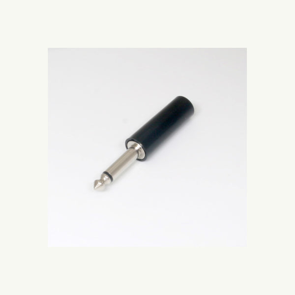 S623 BLK, Philmore Conn 1/4" Mono Phone Plug PL 2 POS Solder ST Cable Mount 2 Terminal 1 Port Bulk