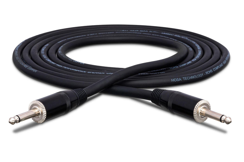 SKJ-430, Hosa Pro Speaker Cable, REAN 1/4 in TS to Same, 30 ft