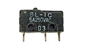 Mulon SL-1C, SPDT ON-(ON) Push Button Pin Plunger Sub-Mini switch 5A @ 250V AC