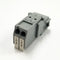Sato Parts # SL-4000-AJ-2P, 2 Male Pin Screwless, Latching Terminal Jack