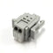 SL-4000-AP-2P, Sato Parts 2 Female Pin Screwless, Latching Terminal Plug
