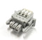 SL-4000-AP-3P, Sato Parts 3 Female Pin Screwless, Latching Terminal Plug