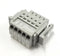 SL-4000-AP-5P, Sato Parts 5 Female Pin Screwless, Latching Terminal Plug