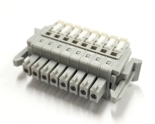 SL-4000-AP-8P, Sato Parts 8 Female Pin Screwless, Latching Terminal Plug