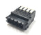 SL-4500-AJ-4PB, Sato Parts 4 Male Pin Screwless, Latching Terminal Jack