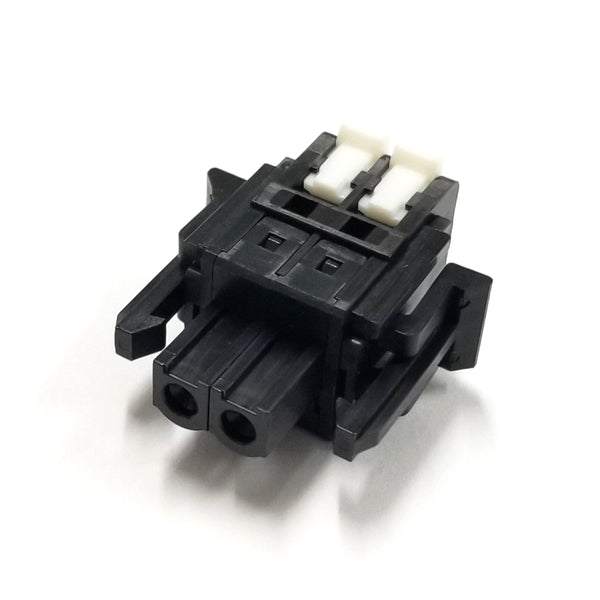 SL-4500-AP-2PB, Sato Parts 2 Female Pin Screwless, Latching Terminal Plug