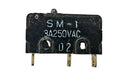 Mulon SM-1, SPDT-ON-(ON) Push Button Pin Plunger Sub-Mini switch 3A @ 250V AC