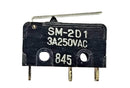 Mulon SM-2D1, SPDT ON-(ON) Standard Lever Sub-Mini switch 3A @ 250V AC