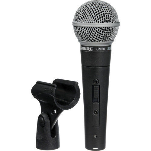 Shure SM58S - Cardioid Dynamic Vocal Microphone with On/Off Switch