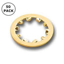 SMA-LW102-G, Pan Pacific Gold Plated Lock Washers for SMA Connectors ~ 50 PACK