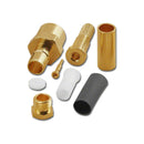 SMB-2801, Pan Pacific SMB 7 Piece Crimp/Solder Jack for RG-174/U & RG-316/U Coax