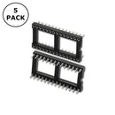 Pan Pacific SQ-28-5PK, 5 Pack of 28 Pin Machined Pin Sockets